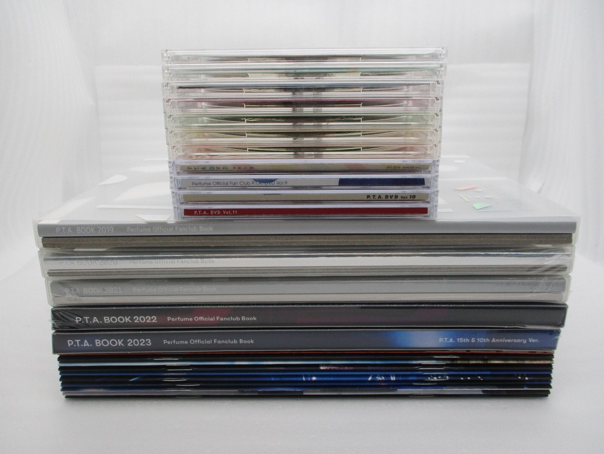 ミュージック Perfume pta magazine dvd Perfume Fan Club Limited DVD & Magazine P.T.A. Vol. 1-11