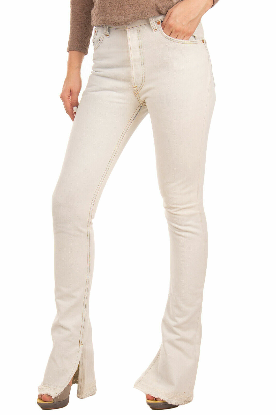 RRP €250 Authentic RE/DONE By LEVI'S Jeans Size 25 image 4