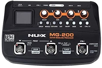NUX MG-200 Guitar Modeling Processor Guitar Multi-Effects