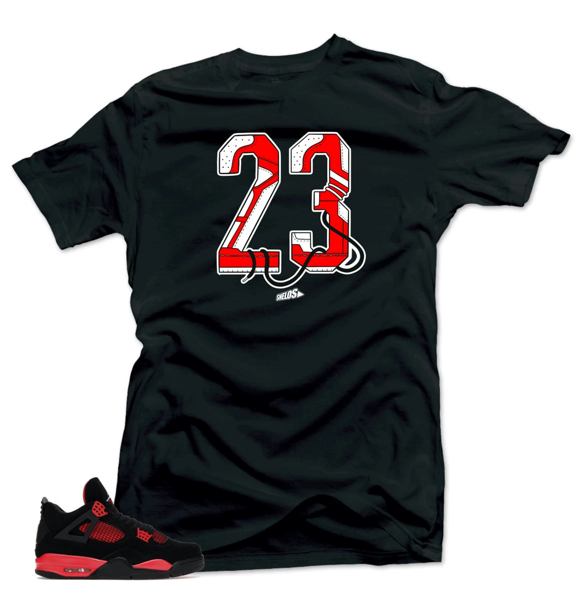 Jordan 4 bred t shirt on sale