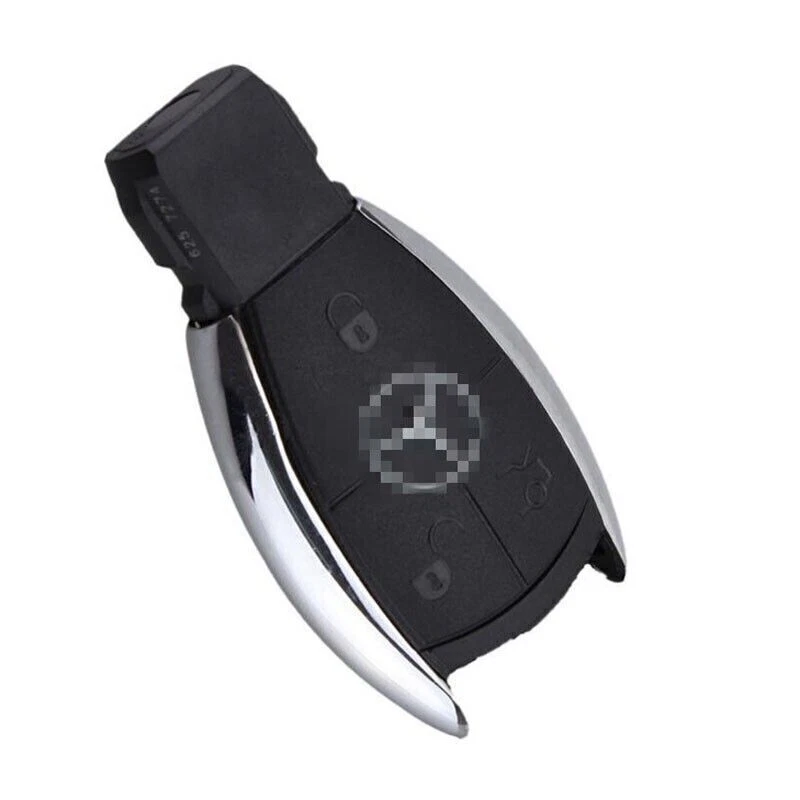 3 Buttons Flip Keyless Entry Remote Folding Key Fob Shell For Mercedes S Class - Image 2 of 4