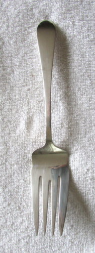 Pointed Antique Dominick & Haff Sterling Salad Fork Large Reed Barton - Picture 1 of 2