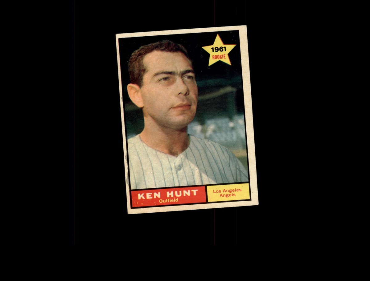 ケンロウ1961 1961 Topps 156 Ken Hunt VG-EX #D1,321389 | eBay