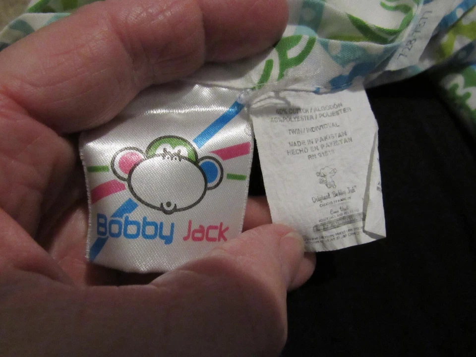 BOBBY JACK, EDREDÓN/FALSO DOBLE ROSA/AQUA POLI, SÁBANAS, FALDA DE CAMA, JUEGO DE CENEFAS Foto 4 de 4