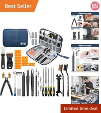 Comprehensive 50-Piece 3D Printing Accessory Set with Storage Case Included