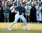 Rory Mcilroy Signed 8x10 Photo Masters Win Celebration PSA DNA COA Autograph