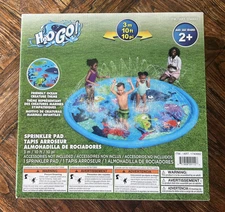 H2OGO! Go Kids Sprinkler Pad Kid Shallow Wading Pool Water Play 10' ft-NIB
