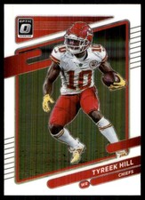 Tyreek Hill 2021 Donruss Optic #32 Chiefs NFL READ FREE SHIPPING AutographDen