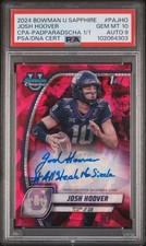 Marketplace image: 2024 Bowman U Chrome Sapphire 1st Prospect Autograph Josh Hoover Padpa 1/1