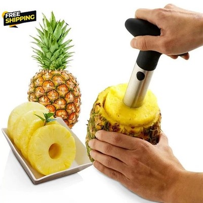 1pc Stainless Steel Pineapple Peeler Corer Slicer NEW Tool - Easy Kitchen - NEW