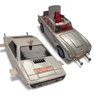 Corgi 271 Aston Martin DB5 + Lotus Esprit 269 James Bond 007 Vintage 1970's Cars