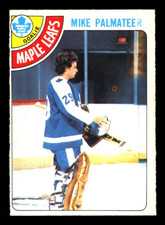 1978-79 OPC O-PEE-CHEE NHL Hockey #160 Mike Palmateer EX-NM Toronto Maple Leafs