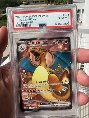 Charizard ex 183/165 Sv: Scarlet & Violet 151 Holo PSA 10 💎📈