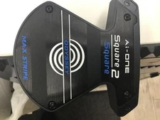 [Used] Odyssey Ai-ONE SQUARE 2 SQUARE MAX STRIPE 33 inch putter PT STROKE LAB