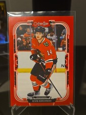 2025-26 O-Pee-Chee Hockey #316 Kevin Korchinski Red Border
