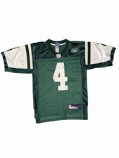 Reebok New York Jets Brett Favre Jersey Men's S Green #4 NFL On Field Football