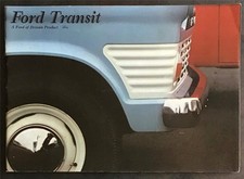 FORD TRANSIT Sales Brochure Feb 1967 #291123/2/67 KOMBI Parcel Van CHASSIS CAB