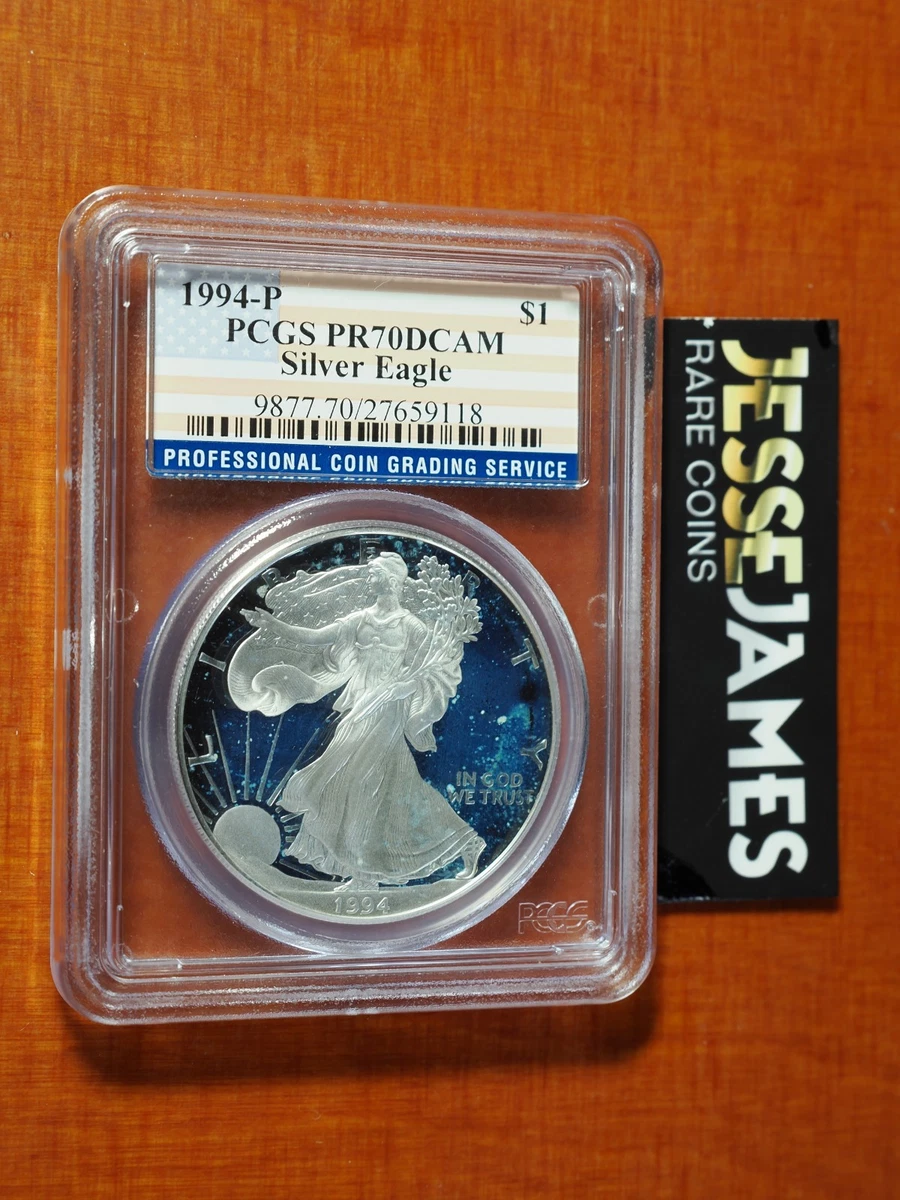 American Eagle PR 70 Graded 1994 Silver Bullion Coins for sale | eBay