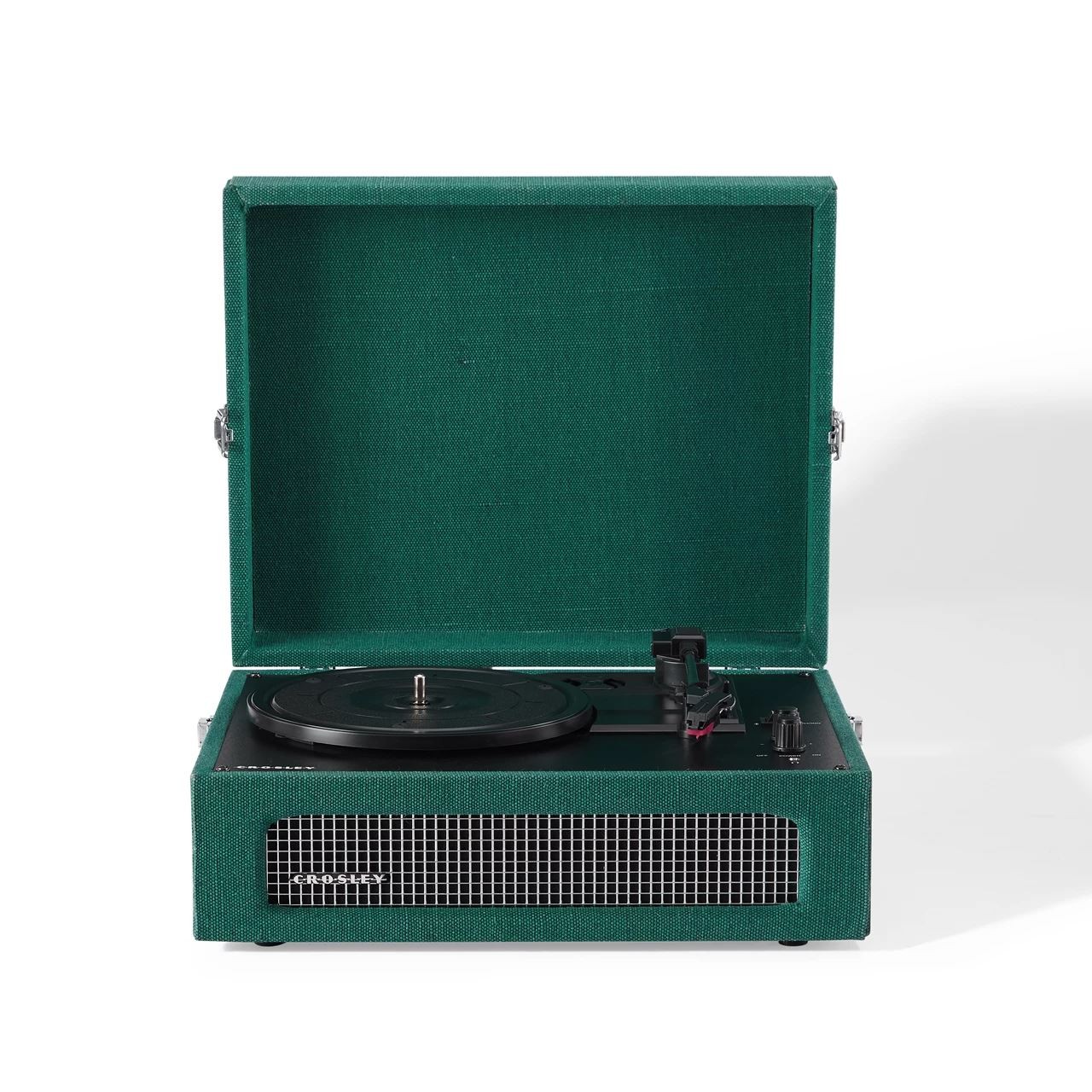 Crosley Voyager Turntable Aegean Bluetooth Stereo Speaker Vinyl Record Player
