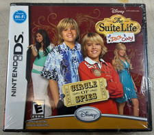New Sealed Nintendo DS The Suite Life of Zack & Cody Circle of Spies Video Game