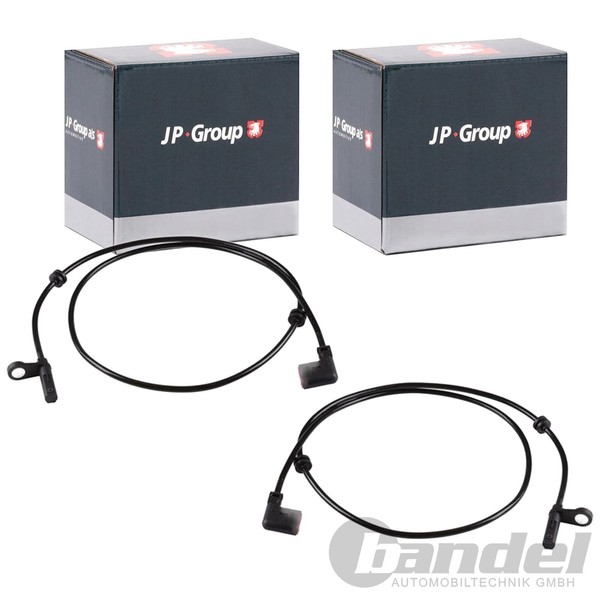 2X Jp Group ABS-SENSOR Raddrehzal Hinten Passend FüR Mercedes GLK-KLASSE-image