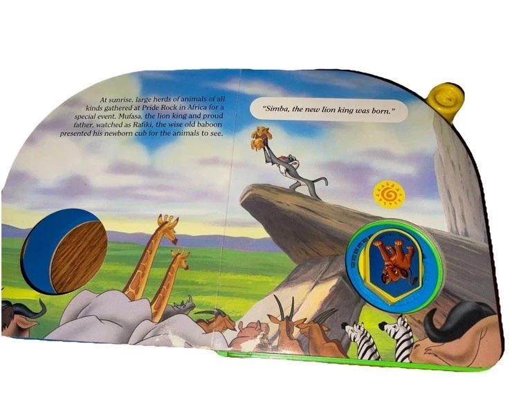 Libro parlante de cuentos See 'n Say 1994 Mattel Lion King Foto 4 de 4