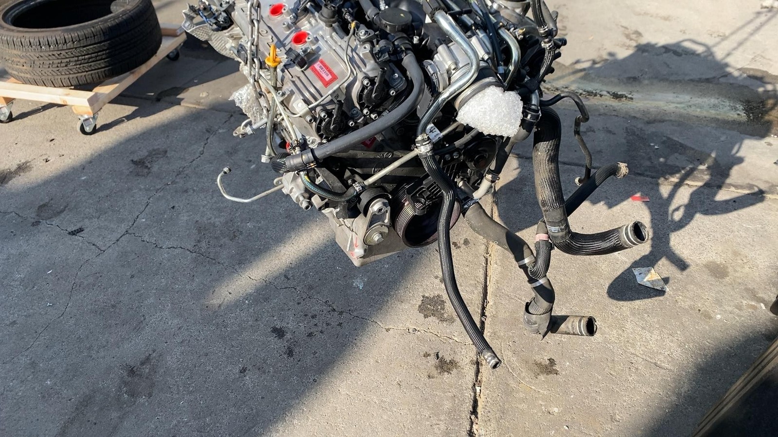 Maserati Ghibli S Q4 2014-2024 Engine assembly P/N 06700388540
