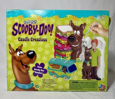 Scooby Doo 1999 3 Candle Creations Complete Not Used Open Box Hanna Barbera RARE