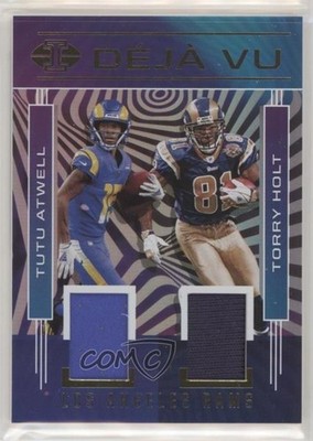 2021 Panini Illusions Deja Vu Torry Holt Tutu Atwell #DV-TT Rookie RC 0mo0