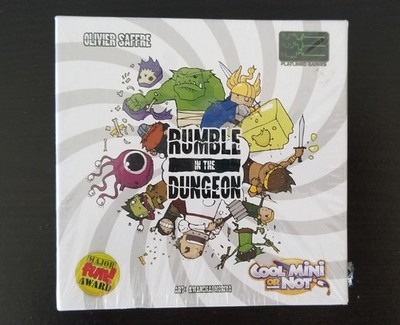RUMBLE IN THE DUNGEON Board Game Flatlined Games CMON - Discontinued Rare