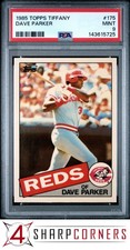 1985 TOPPS TIFFANY #175 DAVE PARKER REDS HOF PSA 9