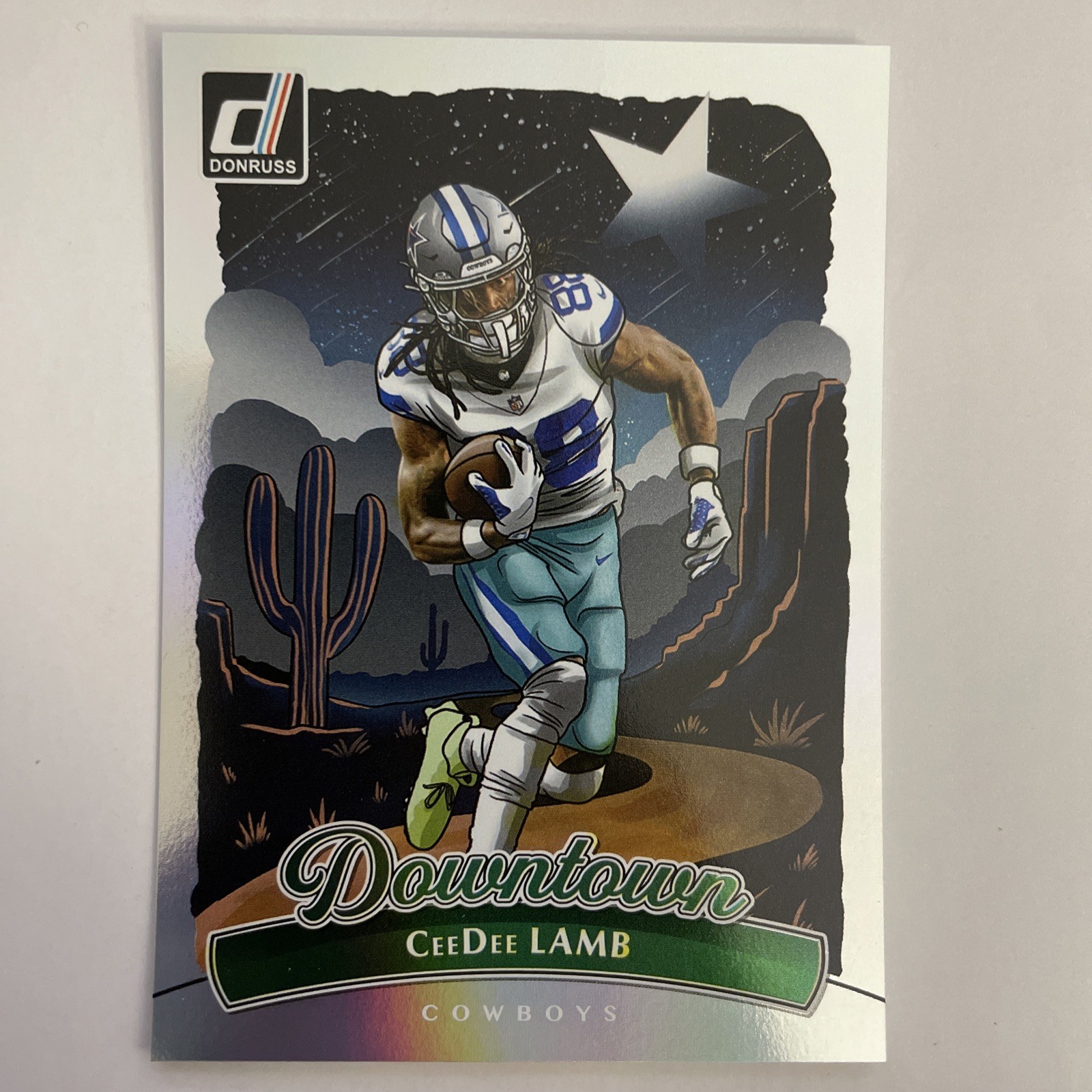 CeeDee Lamb 2025 Panini Donruss Downtown! Dallas Cowboys SSP Case Hit