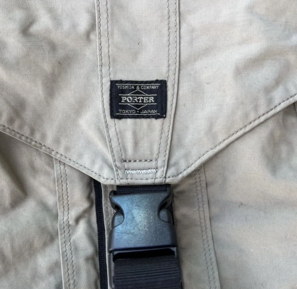 VINTAGE PORTER CYLINDER DAYPACK/RUCKSACK/BACKPACK MADE IN JAPAN - Image 4 of 4