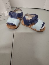 Nordstrom Baby Hatch Crib Sandals Size 1 NEW Blue