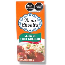 Salsa Doña Chonita de Chile Guajillo 350g Auténtica Salsa Mexicana Listo para Cocinar