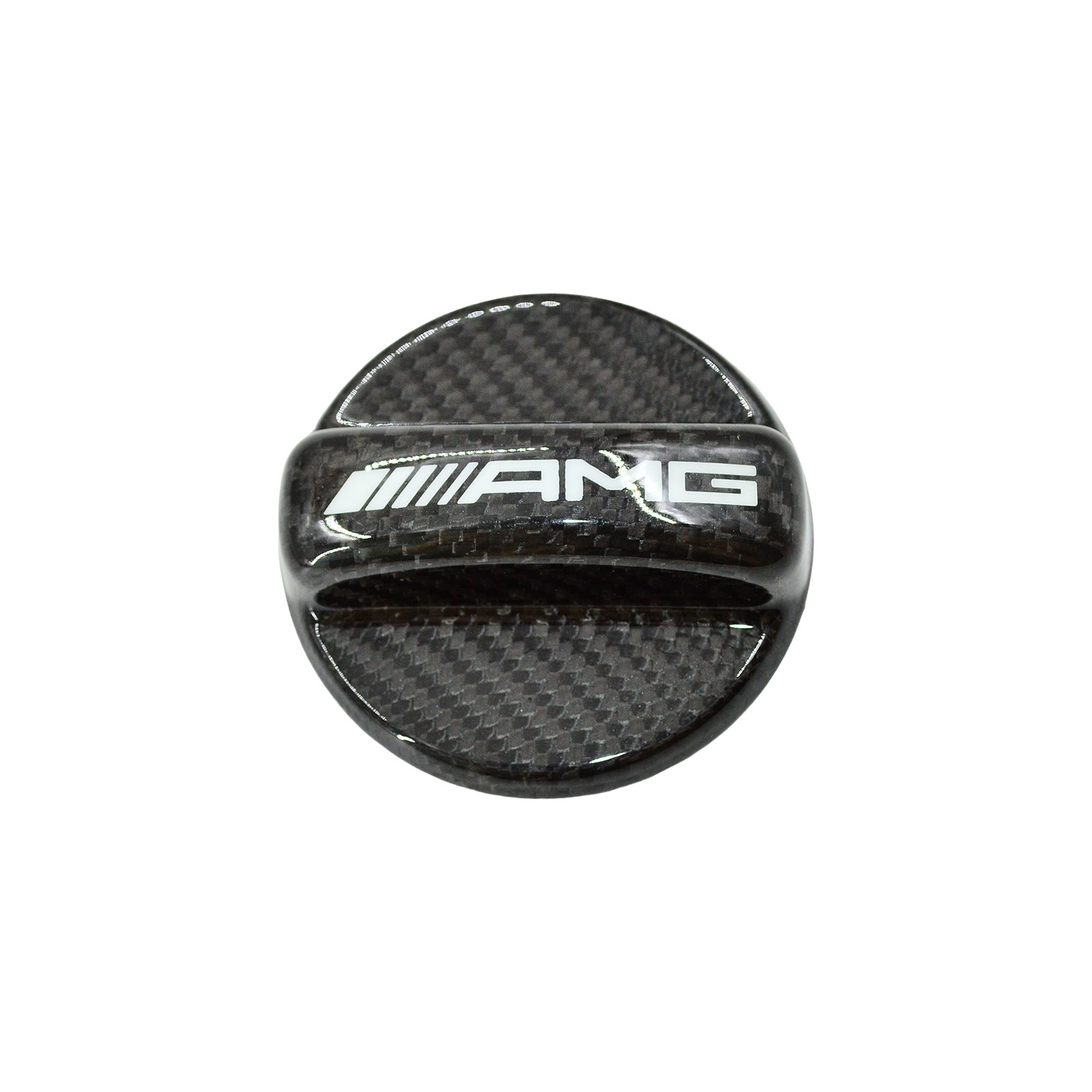 New Carbon Fiber Gas Fuel Cap Cover For Mercedes Benz C300 C63S E63S E55 AMG GTS