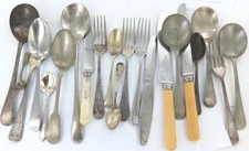Job Lot Vintage Cutlery. EPNS / Silverplate / Stainless Steel / Various Makers