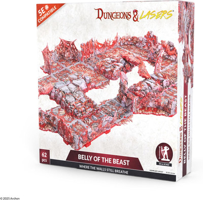 Dungeons & Lasers: Belly of the Beast Unpainted