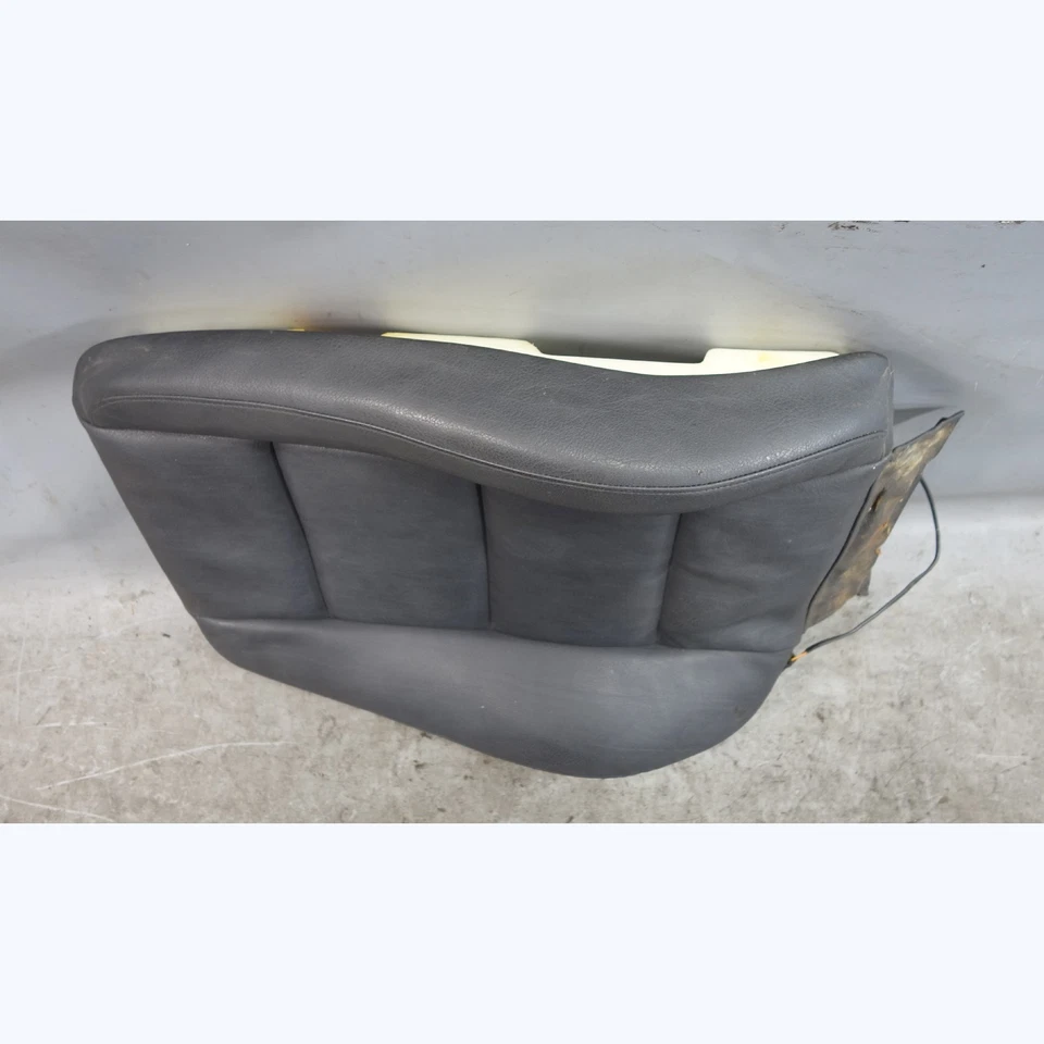 BMW E36 1992-1994 Serie 3 Asiento Delantero Respaldo Cojín Almohadilla Vinilo Negro OEM Foto 3 de 4