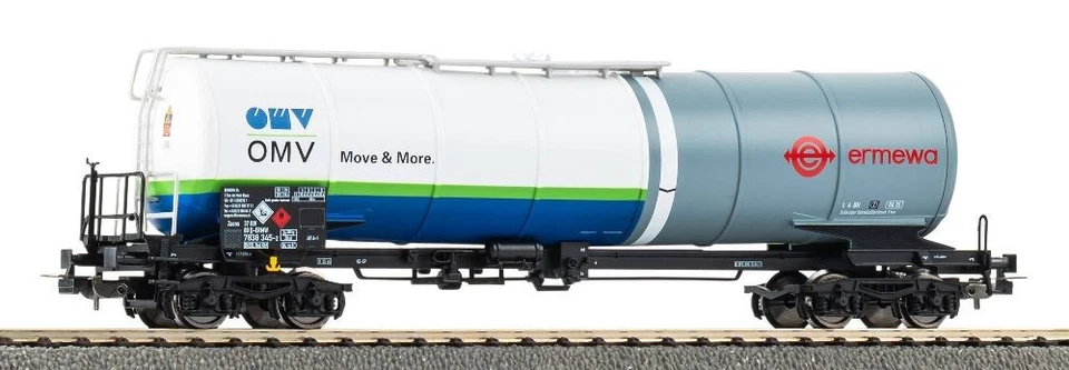 Piko 24627, Knickkesselwagen OMV, Ermewa, Neu & OVP, H0