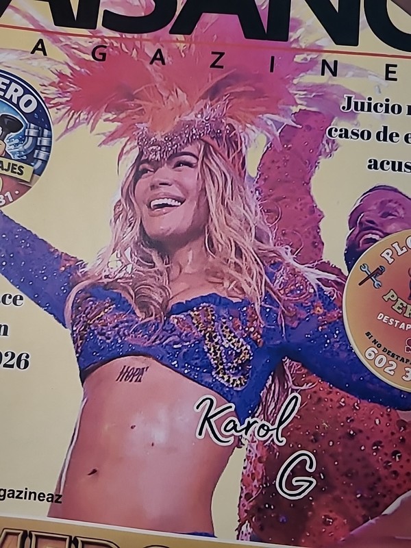 Karol G. Magazine. Free Shipping.