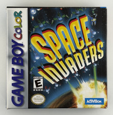 Space Invaders (Nintendo GameBoy Color, 1999) Box & Manual ONLY No Game