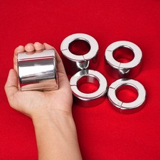 Men Male Ball Stretcher Weight Heavy Magnetic Steel Ball Stretching Weight USA