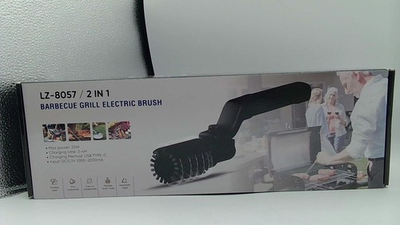 #ad Electric BBQ Grill Brush 2 In 1 Rechargeable 2600mAh Wireless 25W $37.99