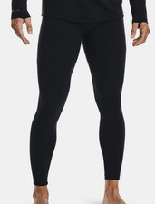 Under Armour UA ColdGear Base 2.0 Baselayer Leggings Mens Size L Black 1382133