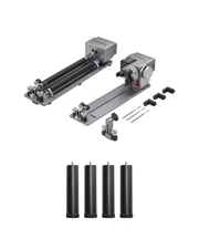 ATOMSTACK R8 PRO and H5, rotary chuck and high base, used to help ATOMSTACK P...