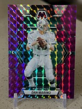 2023 Panini Mosaic Football Dan Marino PURPLE MOSAIC /49 #147 - Miami Dolphins