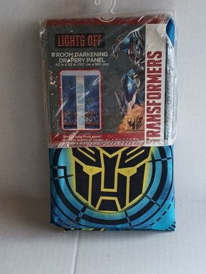 Transformers Room Darkening Drapery Panel 42inx63in