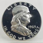 1963 Franklin Half Dollar | Silver Proof Half Dollar | GEM PF