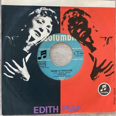EDITH PIAF: Marie la Francaise /Tant qu'il... (Single Columbia C 22 192/Mono/NM)